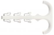 Fischer Zwillingsschelle Steckfix 058184 