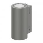 LEDV Außenleuchte UB WALL VARIO RD grau 