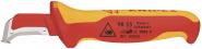 Knipex VDE-Kabelmesser 190mm      9855SB 