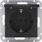 Kopp SCHUKO-Steckd. m. Klappd. 940150003 