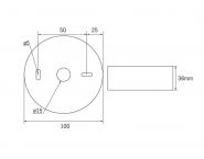 RP SI-Leuchte Decke/Linsen- ILDL423WB-SW 