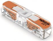 WAGO 221-2401 Durchgangsverbinder mit 