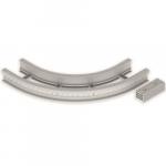  Flachbogen 90  halogenfrei grau 135x300 