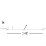 Zumtobel MIRL LAY LED3800-840   42929372 