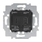 BJ Netzteil-Einsatz USB A+C       6475 U 