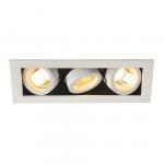 SLV KADUX 3 GU10 Downlight eckig  115531 