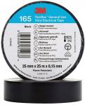 3M Temflex 25mmx25m Schwarz      165BK8E 