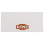 RENZ Namenschildeinlage 60x15 97-9-87109 