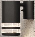 KONS Wandleuchte Alu schwarz    7515-750 