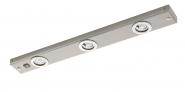 EGLO LED-Lichtleiste/3 Nickel-Matt 93707 