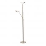 EGLO Stehleuchte BAYA LED nickel-  93874 