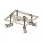 EGLO Spot Quadrat/4 Nickel-        90916 