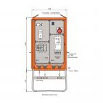 Walther Verteilerschrank 111kVA WV0453R1 