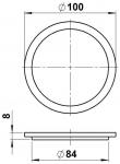 ALBE Einscheibensicherheitsglas 90220315 
