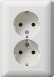GIRA 078804 SCHUKO-Doppelsteckdose Voll- 