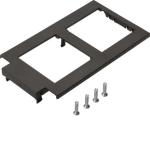 Hager Medienblende zum Einbau  GTMBV04T2 