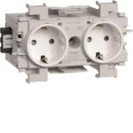 Hager Steckdose 2fach m.Wago  GS20019016 