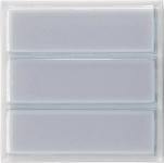 GIRA 851666 Aufsatz Ruftaster 3fach 