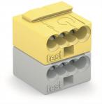 WAGO 243-212 4-Leiter-Buchsenklemme,PUSH 