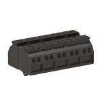 OBO CP45-KL Klemmleiste 22x60x35 schwarz 