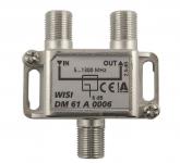 WISI 1-fach Abzweiger          DM61A0006 