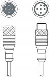 Leuze         KDS S-M12-5A-M12-5A-P1-200 