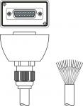Leuze Anschlussltg.  CB-D15E-10000S-11GF 