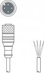 Leuze Anschlussltg.   KD S-M12-4A-P1-050 