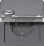 GIRA 456967 SCHUKO-Steckdose Klappdeckel 