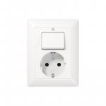 JG Schuko-Steckdose /Wechsels. AS5576UWW 