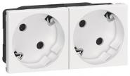 Legrand 077253 Schuko Steckdose 45° 