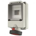 Mennekes 63A5P 6H400V Wanddose     5535A 