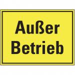 HEIN 2770 Hinweisschild Außer 