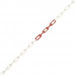 HEIN 152449 Gütekette rot/weiß Nylon Ø 
