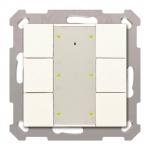 MDT RF-TA55A6.01 KNX RF+Funk Taster 6f 