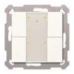 MDT RF-TA55A4.01 KNX RF+Funk Taster 4f 