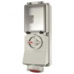 Mennekes 32A4P 3H400-440V Wanddose 5946A 