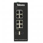 Televes Ind.Sw. L2+ 8xGbE   SWM8X1000P2S 