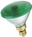 SUH PAR 38 E27 230V 80W grün flood 4163 