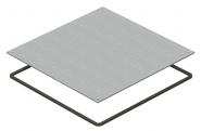 OBO DUF 350-2 Blinddeckel UZD350-2/3 