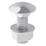 Unex Schrauben DIN 603 ISO 8677 66839-A4 