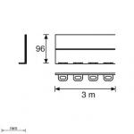 Unex Trennwand 100mm            66831-48 