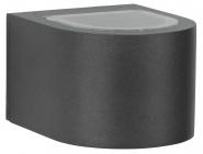 ALBE Wandstrahler, Alu, schwarz   662340 
