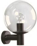 ALBERT Wandleuchte Aluguss sw     660639 