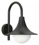 ALBERT Wandleuchte Aluguss sw     660669 