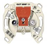 ASTRO BK-Modem-Durchgangsdose GUT MMF 11 