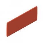 Unex  Kennzeichnungsschild rot 40x100 PC 