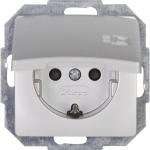 KOPP Steckdose m.D. PAR silb   920820085 