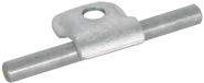 DEHN Klemmbock Rd 6-10mm 1/tZn    390110 