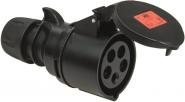 ABL CEE Kupplung schwarz IP44    K31S20B 